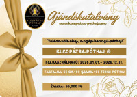 Ajándékutalvány 65 cm 100 gramm 100 tincs póthaj